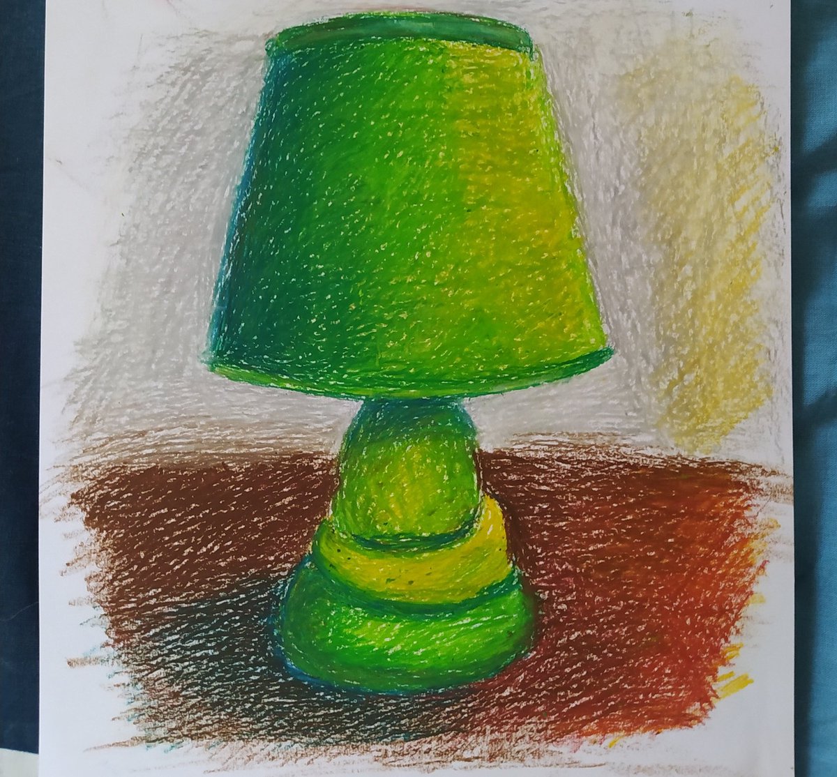 DrawnSue's tweet photo. Drawing from observation, oil pastels. 

#drawing #observation #art #artist #painting #oilpastel #sketch https://t.co/h8fk8ZaHQt