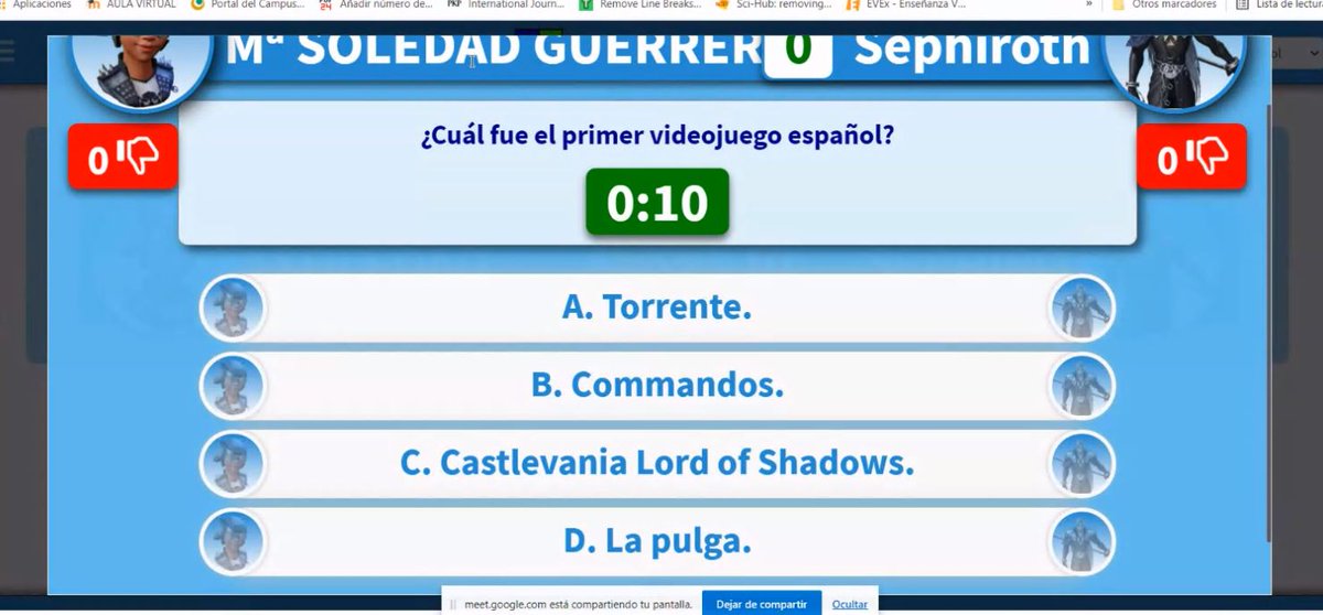 Direbollosa's tweet image. ¿Qué tal van esas batallas? Gracias a @MyClassGame podemos #Gamificar y hacer más divertido cualquier aprendizaje. #OASISCPRZAFRA @CPR_Zafra @Albertogofe @Jeacbo