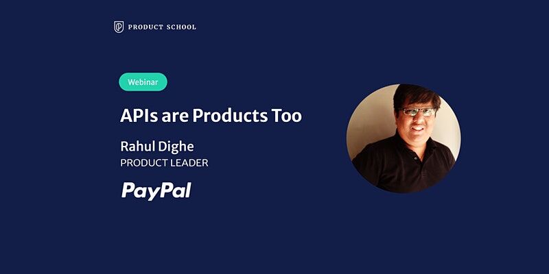Why should one think of APIs as Products? 🤔 Join our live webinar with <a href="/rahuldighe/">Rahul Dighe 🛠 Director Merchant Integrations</a>, <a href="/PayPal/">PayPal</a> Product Leader, and learn how APIs are products too 💥prdct.school/3g3ZMF5 🌏
#ProductEvents #ProdMgmt