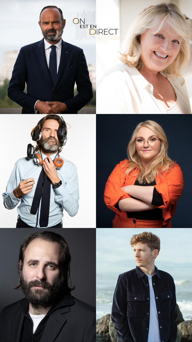 ruquierofficiel's tweet photo. J’ai le plaisir de vous annoncer les noms des premiers invités, qui seront samedi, dans #OEED 
Dès demain, nous vous dévoilerons les autres surprises, sur @OnEstEnDirectF2 ✨

@EPhilippe_LH / Charlotte De Turckheim / @beigbedersays / @LolaDubini / @VincentMcaigne / @Patxi_Garat https://t.co/sUHUoP1KVc