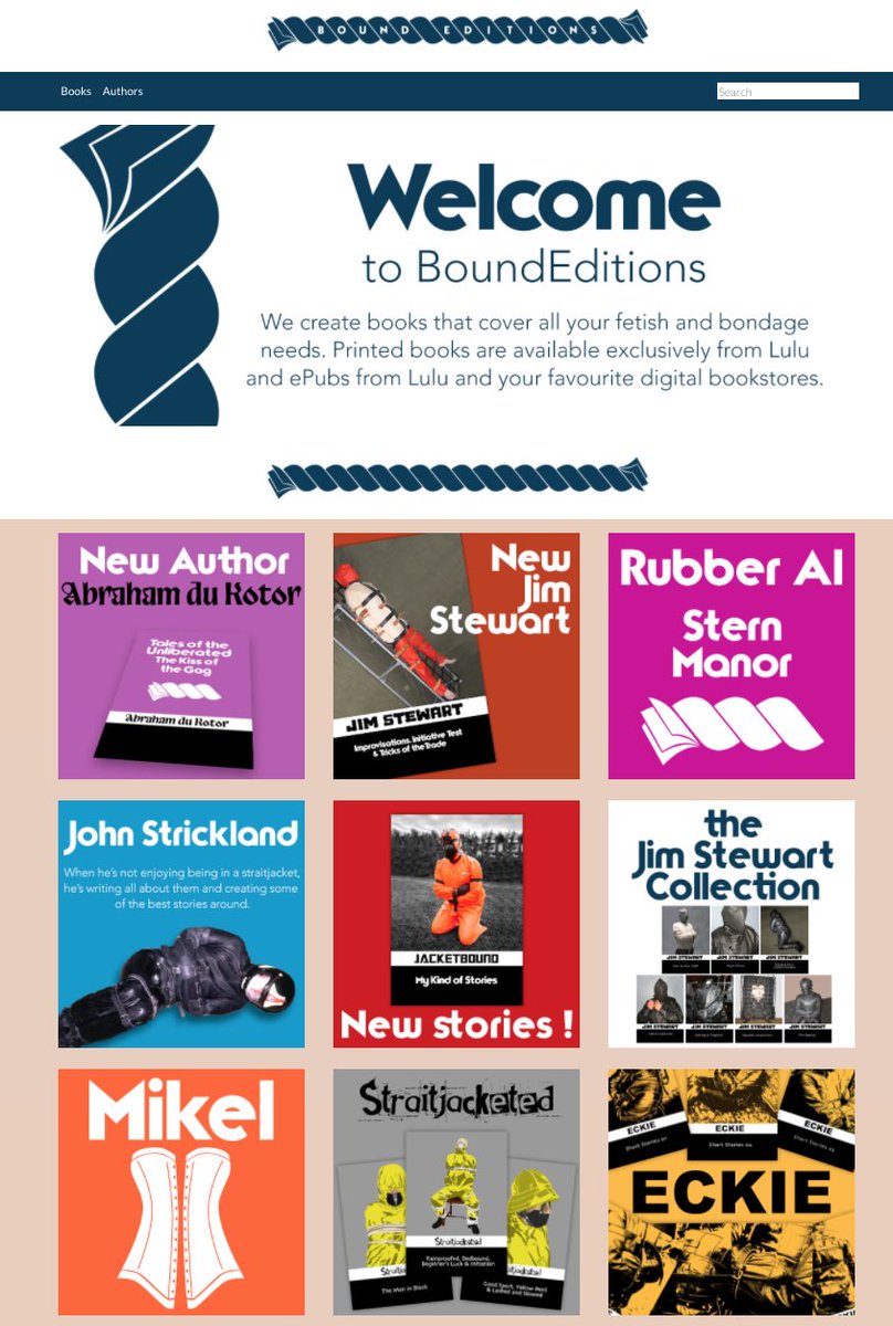 BoundEditions's tweet photo. Updated website, updated branding and ready to rock! https://t.co/SJlMx97xnF