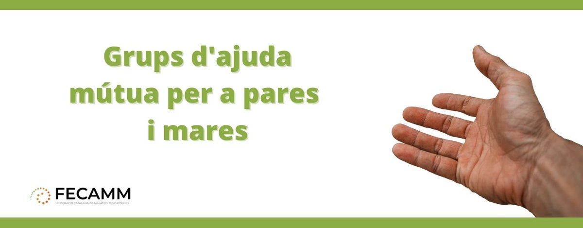 i_Xarop's tweet photo. 👥Grup d'ajuda mútua per a mares i pares: "EDUCAR EN LA AUTONOMÍA Y LA AUTODETERMINACIÓN"
🗣️ Eduardo Brignani, psicòleg expert en família, discapacitat i malalties minoritàries.
📅 5 de juny
⏰ 10 hores
🖥️ Zoom
🔗 https://t.co/MKkZMSJZ9C
#InvestigarSalvaVides #EERR https://t.co/AtxzgXcvH3