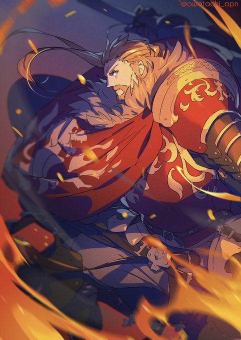 リクエスト頂いたエルデ! ガッツリ描くの初めてで楽しかったです!💪 