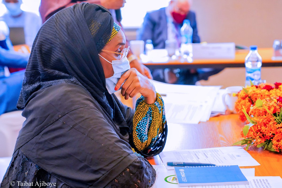 Earlier today, HM <a href="/Sadiya_farouq/">Sadiya Umar Farouq CON</a> attended the <a href="/UN_Nigeria/">United Nations Nigeria</a> "Humanitarian Country Team retreat, 2021".