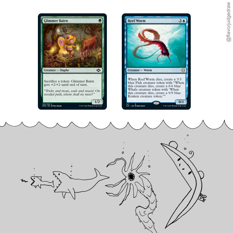 MTG flavor judge drawings on Twitter: