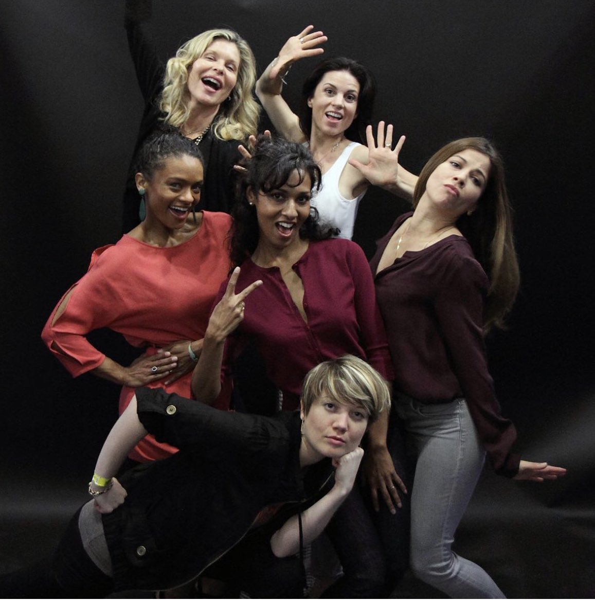 Pure joy back in Houston with my bsg crew! 🤣🤣😂 Love these women! #ThrowbackThursday #goofballsforlife #bsgforever #BSGnic #battlestargalactica #GalactiCon  #WomenofSciFi #Goddesses #Sisters #Houston #GroundControltoMajorAWESOME

✨thanks for sharing this gem <a href="/nickiclyne/">Nicki Clyne</a>