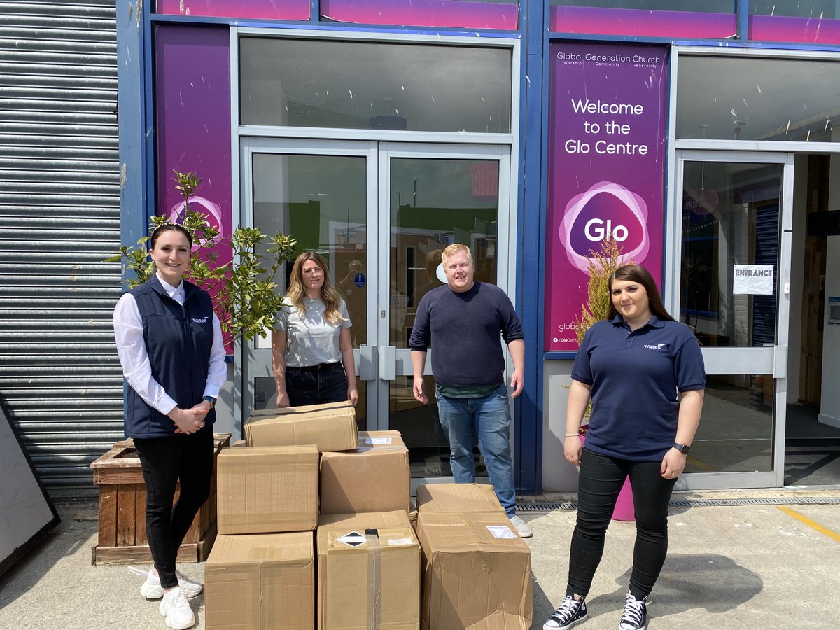 #ThrowBackThursday This time last week when our <a href="/WatesGroup/">Wates Group</a> #ParkEast team delivered PPE to the Global Generation Church. The PPE is being sent to  charities in need in India. Our donation was purchased through a #socialenterprise <a href="/nuneatonsigns/">Nuneaton Signs Ltd</a> and total spend was £2,000!