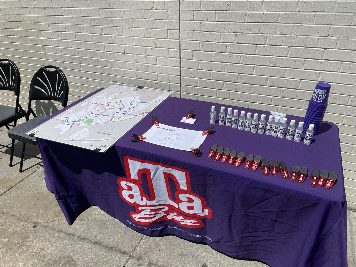 TransitMike's tweet image. Come see me at Dillons in JC to discuss route realignment.