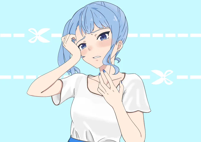 前髪失敗してもかわいいーー!!
#すいちゃんがんばれ 
#ほしまちぎゃらりー 