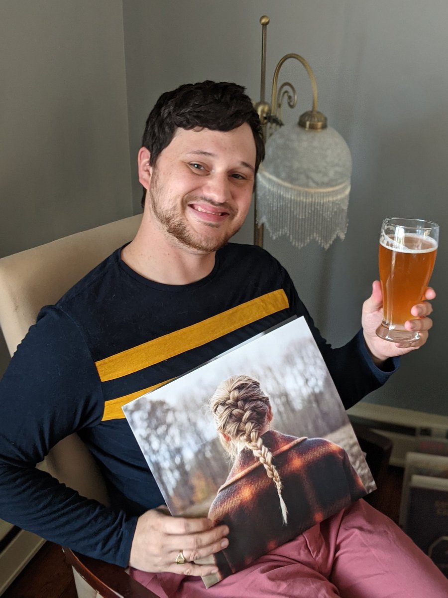BsideBlanche's tweet photo. Lost in your current like a priceless vinyl.

Blasting evermore by @taylorswift13 while enjoying my new home brew.  Thanks for being the ultimate inspiration! 🍻

#evermorealbum #evermorealbumVinyl @taylornation13 https://t.co/FOuL48bpBx