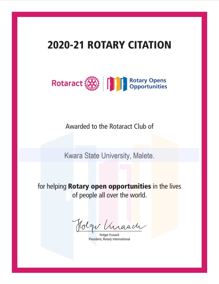 KwasuRac's tweet photo. As the Rotary year comes to an end in few days, #ROTA_WorldClass bagged the @Rotary Citation another again for another year consecutively. 

#Rotary #Rotaract #HumanityFirst https://t.co/sRk6iGpbJq