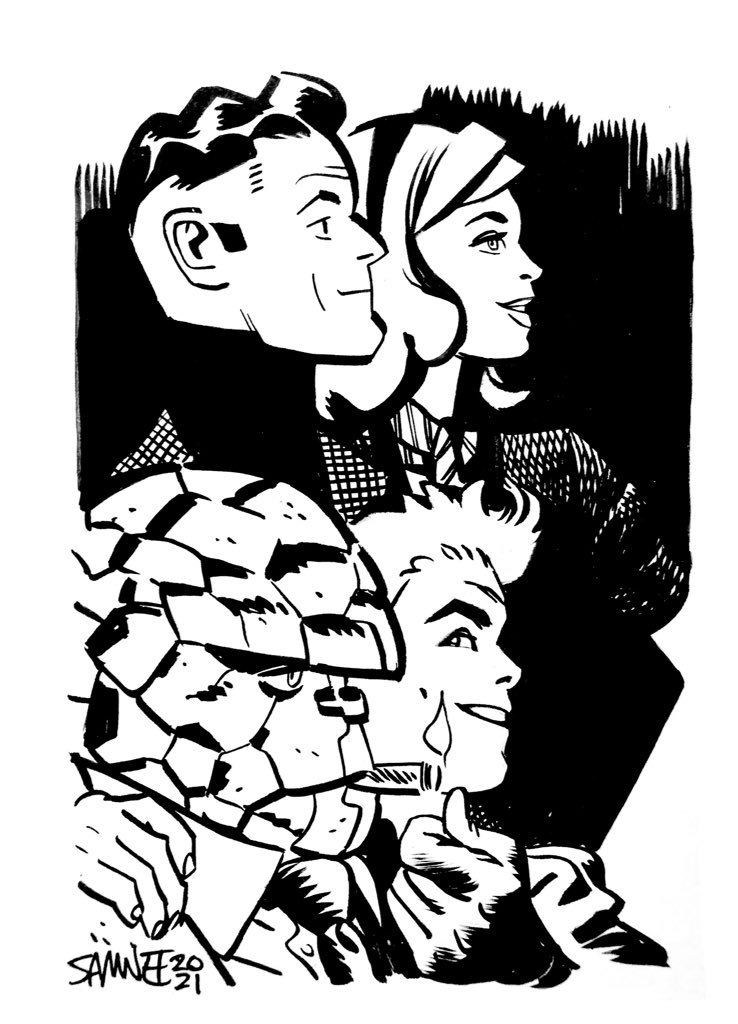 Reed, Sue, Ben and Johnny. 
Stars of "The World's Greatest Comics Magazine"!
THE FANTASTIC FOUR!!!! 