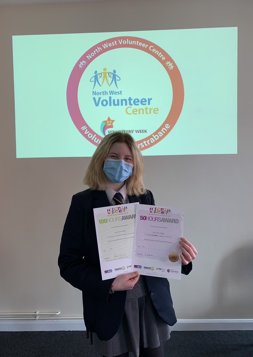 BBHealthForum's tweet photo. For #VolunteersWeek2021 we would like to say a massive Thank You to our Health Champions! An amazing team of young people that do so much. Many whom today received their 50 &amp; 100 hours Millenium Volunteer award completed in partnership with @NW_Volunteer #timetosaythankyou https://t.co/CvM9xsopuG