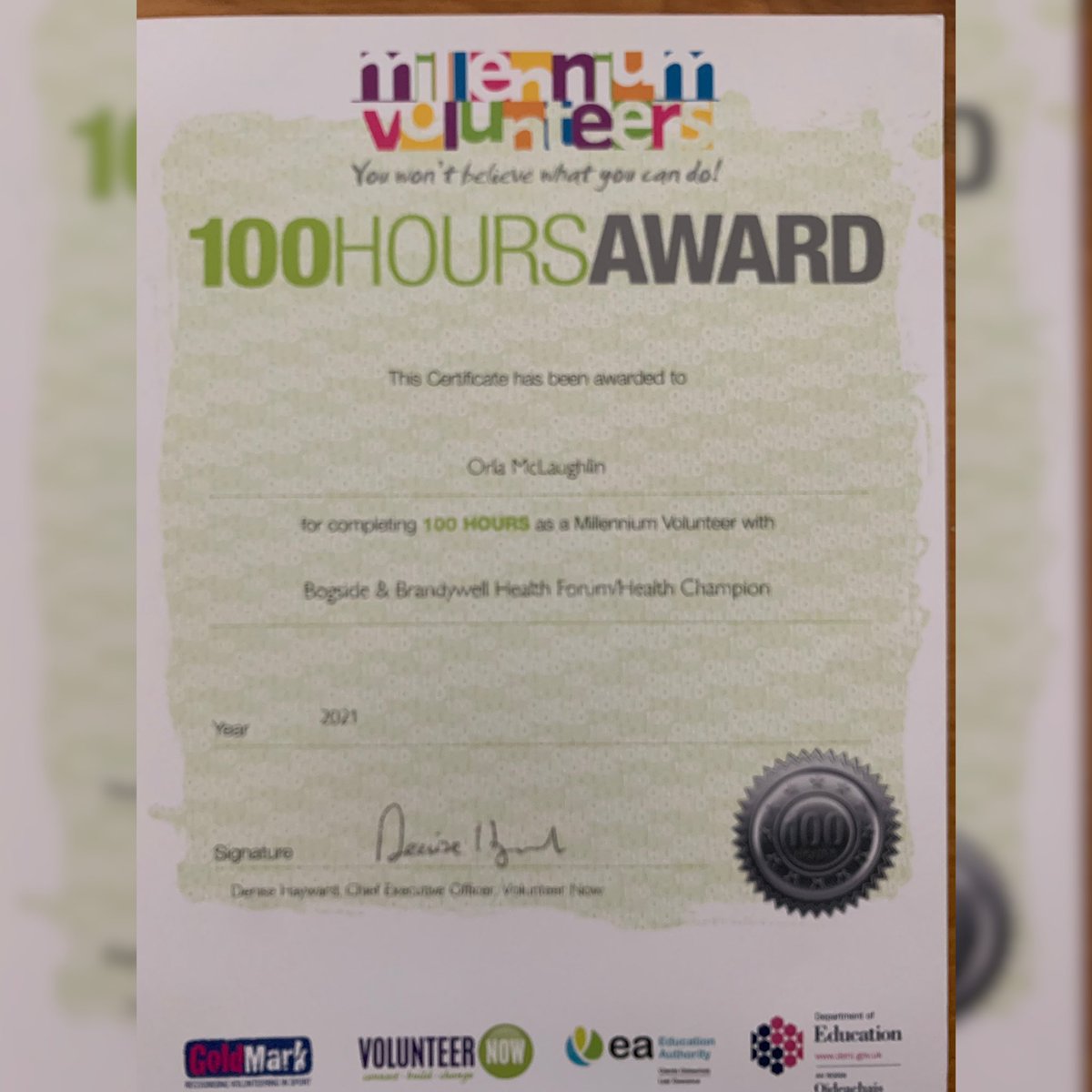 BBHealthForum's tweet photo. For #VolunteersWeek2021 we would like to say a massive Thank You to our Health Champions! An amazing team of young people that do so much. Many whom today received their 50 &amp; 100 hours Millenium Volunteer award completed in partnership with @NW_Volunteer #timetosaythankyou https://t.co/CvM9xsopuG