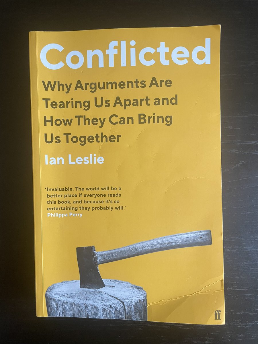 One of my favourite books of the year so far comes from <a href="/mrianleslie/">Ian Leslie</a> - so much progress can come from more productive, rather than destructive, disagreements