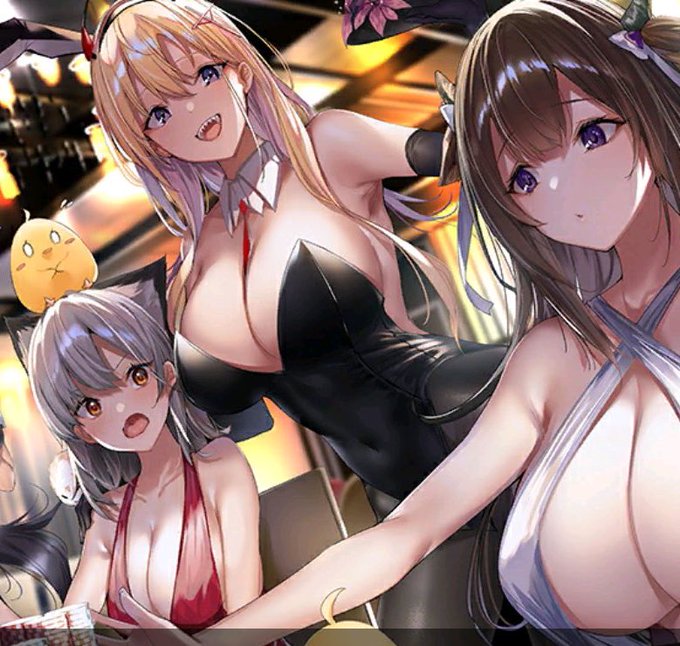 涼月が話題に上がってるけど、個人的に一番話題に上げたいのはこの子…熊野
kakao御大がぴょん吉御大のキャラを描いてるんですよ!
これは大ごとですよホント、ヤバいですよじゃ済まされませんよ!

どのくらいヤバいかっていうと、今月のbeastは豪華だなあってくらいヤバいですよ 