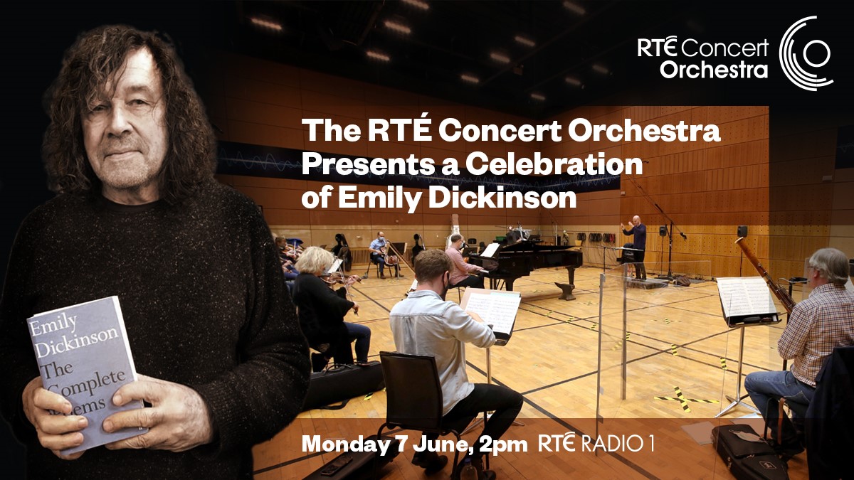 rte's tweet photo. Enjoy an hour of music inspired by #EmilyDickinson & readings of her poetry.Stephen Rea, @Ryan_Acoustic
@NaomiLOConnell Susannah de Wrixon & David Brophy. Music by Billie Eilish, Natalie Merchant, Carla Bruni, Simon & Garfunkel, Copland & more | Tomorrow 2pm @RTERadio1
#rteco https://t.co/Va7TuIWVCV