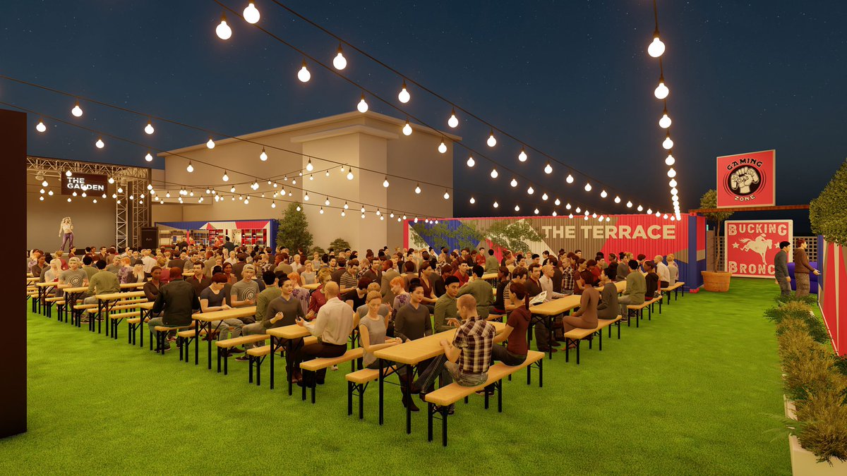 KentishTownGDN's tweet image. Welcome to The Terrace our largest open air section of the garden.

Home to our food traders and main event space.

3 weeks to go 😍

cometothegarden.co.uk