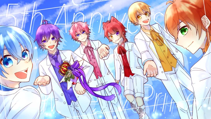 すとぷり結成5周年おめでとうございます💓✨

毎日の笑顔の源になっています!
六人六色の魅力で溢れているすとぷりの皆さんが大好きです!🥰
これからのご活躍も楽しみにしています🍓👑

#すとぷりギャラリー 
#すとぷり5周年 