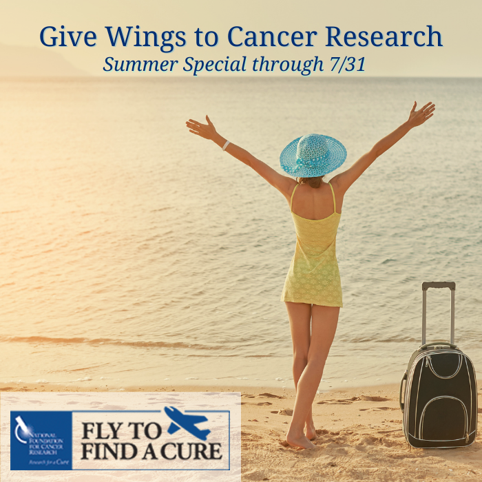 NFCR's tweet photo. #Vacation is calling, and NFCR can help you #travel to your happy place. Until July 31st, your gift through #FlytoFindaCure allows you to earn bonus miles to your favorite #airline while supporting life-saving #cancer research. Learn more today!
π« https://t.co/qpWrvrD8Gc https://t.co/cIx3EaB5YJ