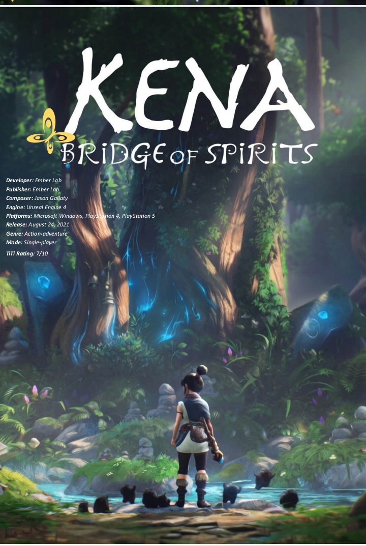 titimagazine's tweet photo. TiTi Magazine June 2021 issue
Download titi magazine for more details
https://t.co/ACQHnFrcYp
TiTi Games 
KENA: BRIDGE OF SPIRITS
#titigames #titimagazine #titi   #gaming  #playstation #ps4 #ps5 #pcgames #ps4games
  @titimagazine #action #kenabridgeofspitits  #adventure #emberlab https://t.co/EDalQz1JVE