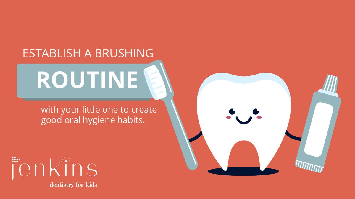JenkinsKids's tweet image. Practice makes perfect! Help your child create good oral hygiene habits with a daily brushing routine. No matter your child's age, you can get the ball rolling and help them develop their skills! 

#dentalroutine #brushyourteeth #dentaltips #pediatricdentaltips