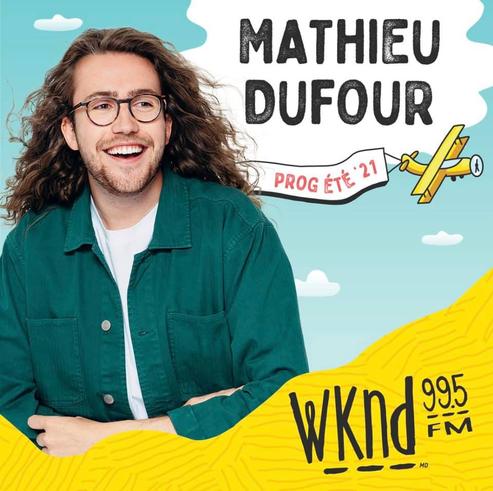 martin_rego's tweet photo. Dès le 5 juillet, @Mathduff animera l’émission quotidienne 𝐌𝐢𝐝𝐢 𝐃𝐮𝐟𝐟, en compagnie de @maudesaul et @manunez96 sur les ondes de @wknd995. 📻 https://t.co/0XRC9DwwwF
