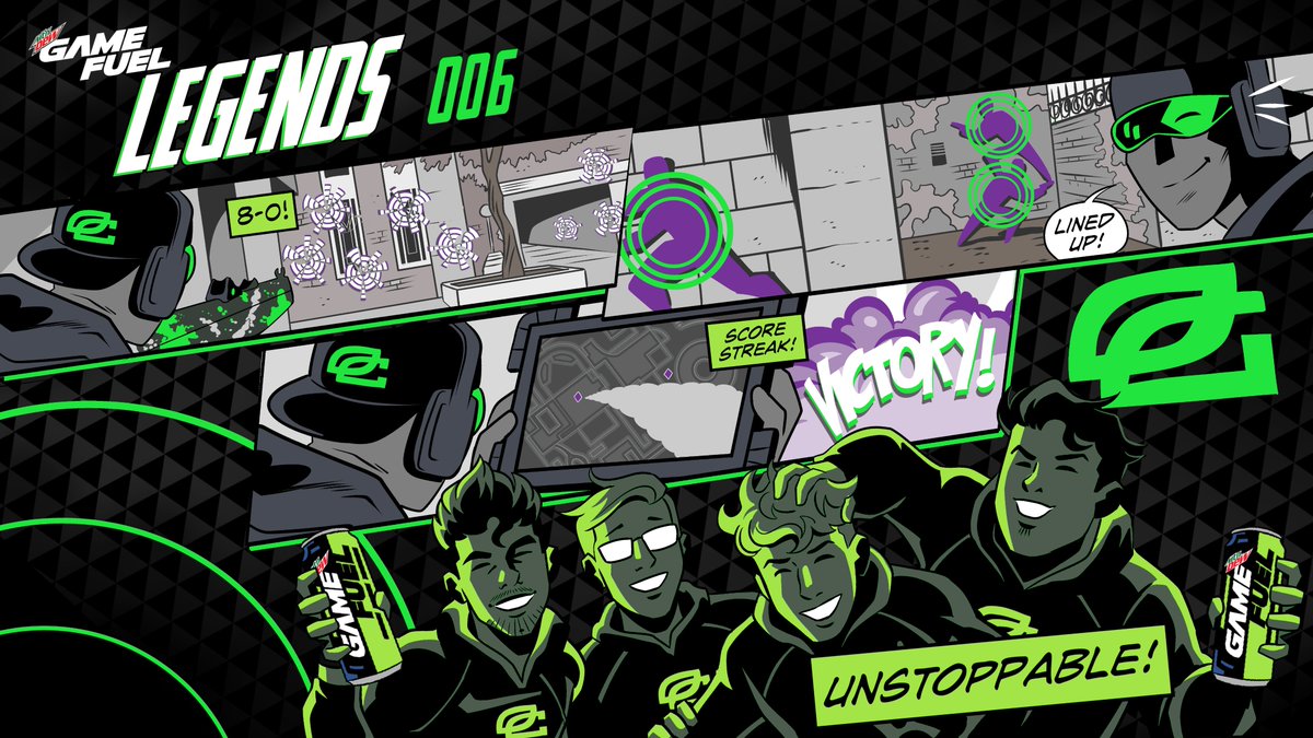 MTNDEWGaming's tweet photo. New #CDL2021 stage, new #GameFuelLegends.

So, we can all agree that @DylanEnvoy was a machine in @OpTicCHI's first match of Week 1, right? #GreenWall https://t.co/Ige3ao5IBl