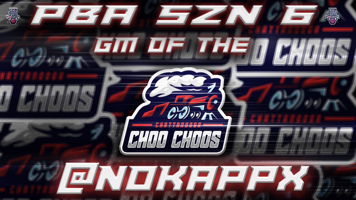 JoSkeezy_23's tweet photo. 🚨GM ANNOUNCEMENT🚨

Welcome @NoKappx as GM of the @PBA_Choos and his AGM @goon_2k! 🚂 

#PBASZN6

@RevengeTourHQ https://t.co/ikiPN02DfX
