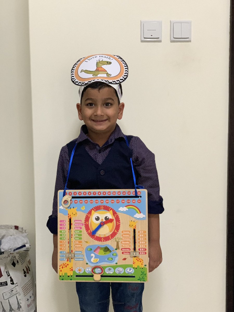 maansi08's tweet photo. My Dino fan son loves maths too... maths week in school....
@VallarieAjish @gemsnms_alkhail @NMSKindergarten https://t.co/er9RLeIYDQ