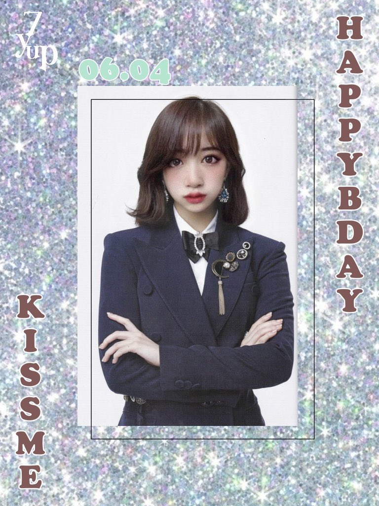 7yupofficial's tweet photo. 7YUP
HAPPY BIRTHDAY TO @jisookissmymo
🎂🎊
🪞7YUP COMEBACK
2021.06.14
#7YUP #KISSME #CAMKHAW #THE1STMINIALBUM https://t.co/hHBSCEfaVf