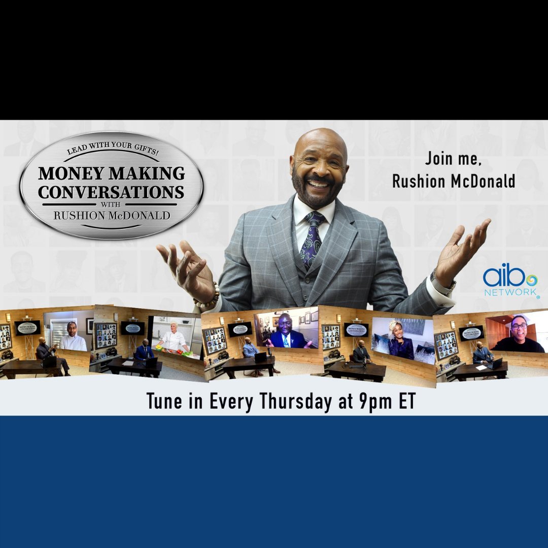 MoneyMakingConv's tweet photo. #ICYMI: @RushionMcDonald's 3815 Media, Inc. Partnered with @watchAIBTV to Launch @MoneyMakingConv TV Program. The show is in over two million homes in Northern Georgia as well as worldwide via Live Streaming and on AIB's YouTube channel. #MoneyMakingConversations #RushionMcDonald https://t.co/siGimASqxL
