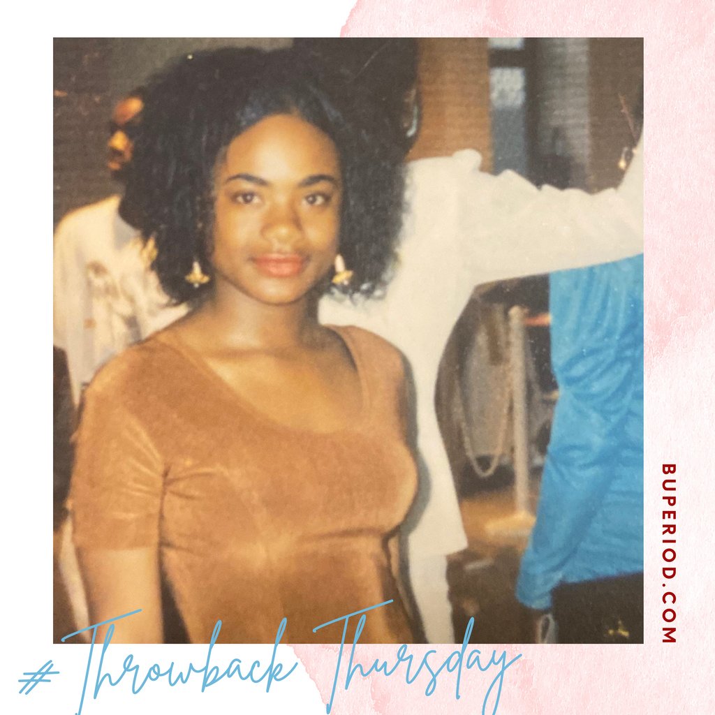 #ThrowbackThursday to our FoundHer + CEO @vsiverls77 in her first year of college! 💖 

#BUPeriod