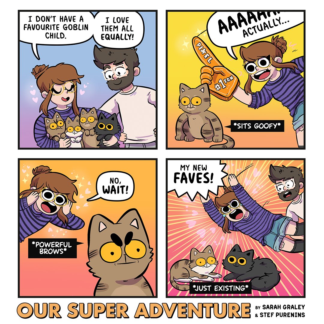 oursupercomic's tweet photo. 😼😼😼😼 https://t.co/msUv7yc4hD