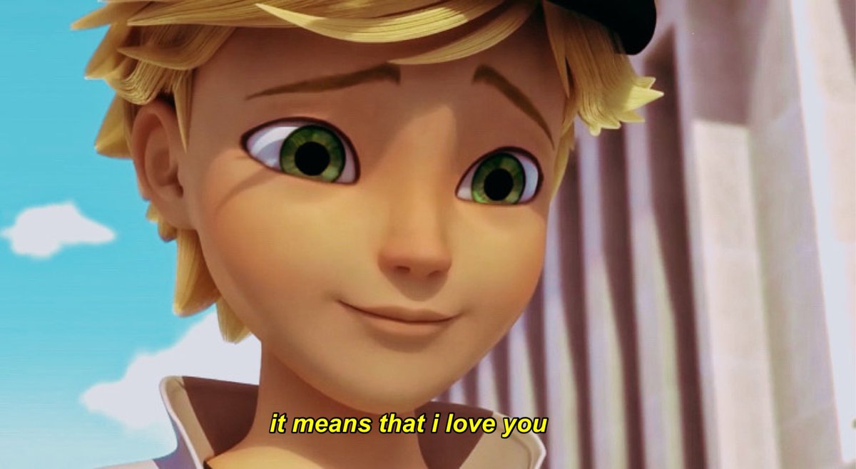 ladxnoirq's tweet image. adrien loves being chat noir, but i like to think that maybe marinette could make him love being adrien too