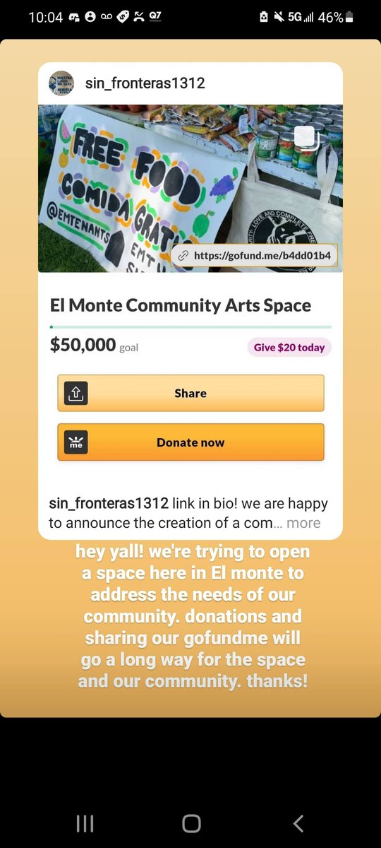 3NICK_3's tweet photo. we need your help in blasting our gofundme! we're a group of abolitionist that are attempting to resist hierarchies through mutual aid work with and through our community. the space will focus on housing, mental health, art, and more issues that our people in El Monte endure. https://t.co/aKMhe1HAFE
