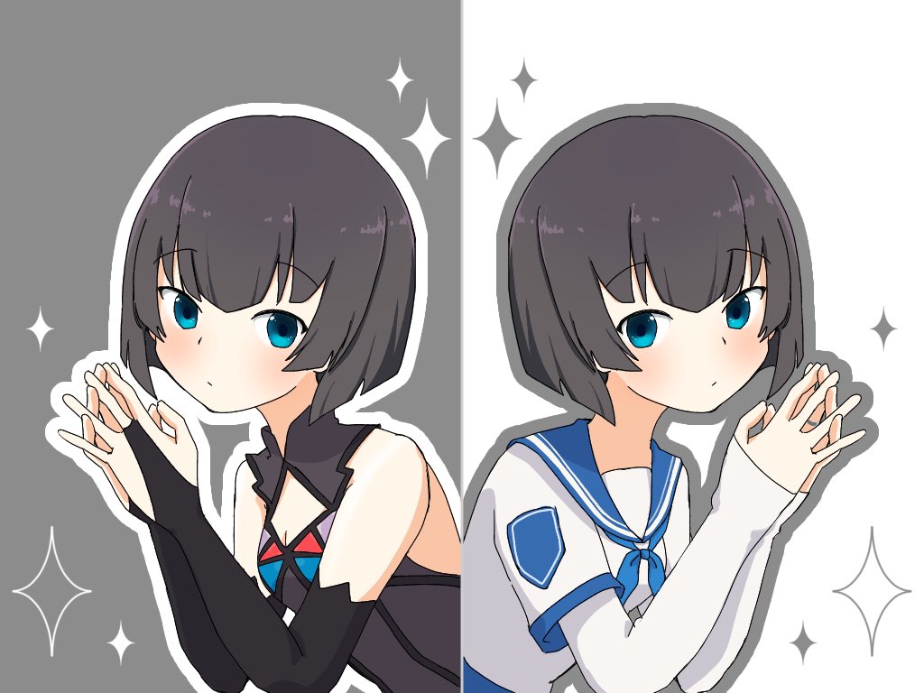 私とわたし Uncoのイラスト