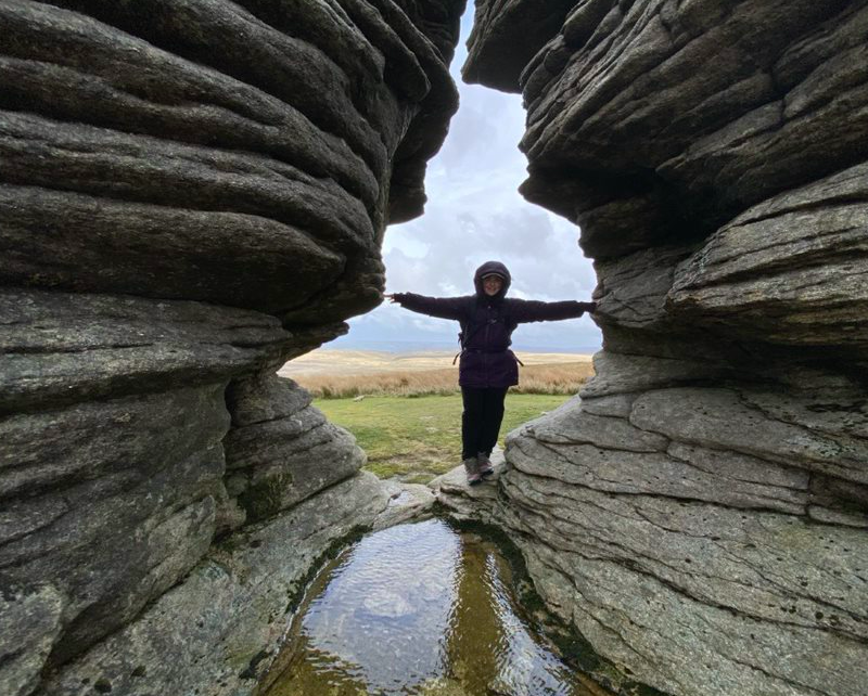 NEW @nikwax Youth Ambassador: 14-year-old Elvie Baker, daughter of naturalist, Nick Baker. Elvie has set herself the challenge to walk every single Tor in Dartmouth as part of her @DofE to raise money for the special educational needs unit at her old primary school. Inspiring!