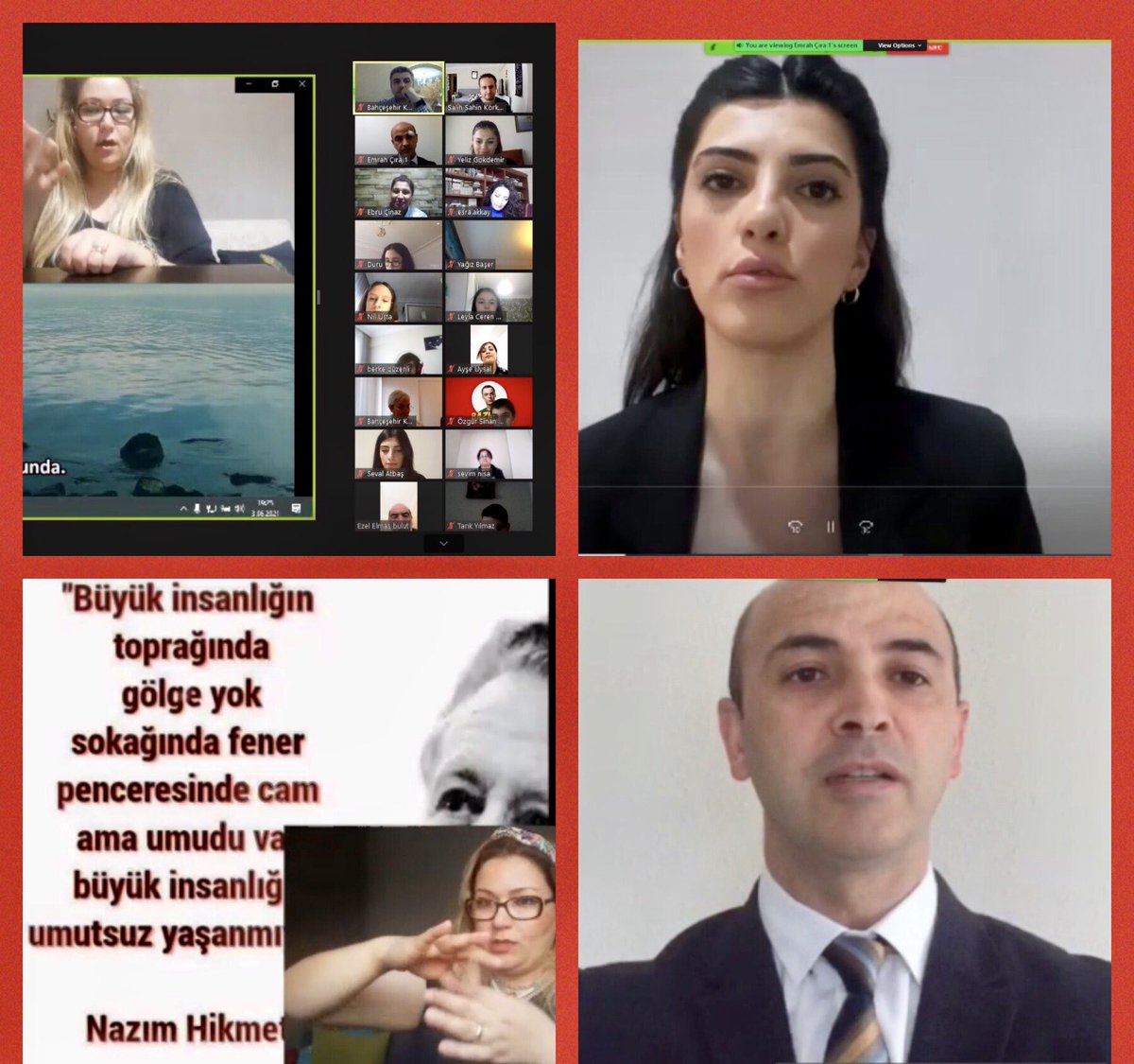 Bahçeşehir Koleji Bademli Kampüsü  7. sınıf öğrencilerimizin gönüllü olarak hazırladığı sosyal sorumluluk projesi olan “ Şiirde Engel Yok “ isimli şiir dinletimizde emeği geçen tüm öğretmen ve öğrencilerimize teşekkür ederiz. 👏🏻