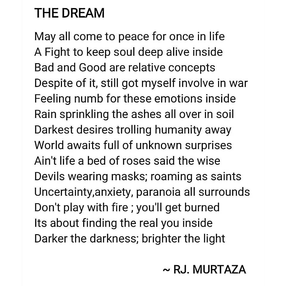 i__rj17's tweet photo. "For if dreams die, life is a broken-winged bird that cannot fly."
#The_Dream 🥀
#my_words https://t.co/M57vqQNM77