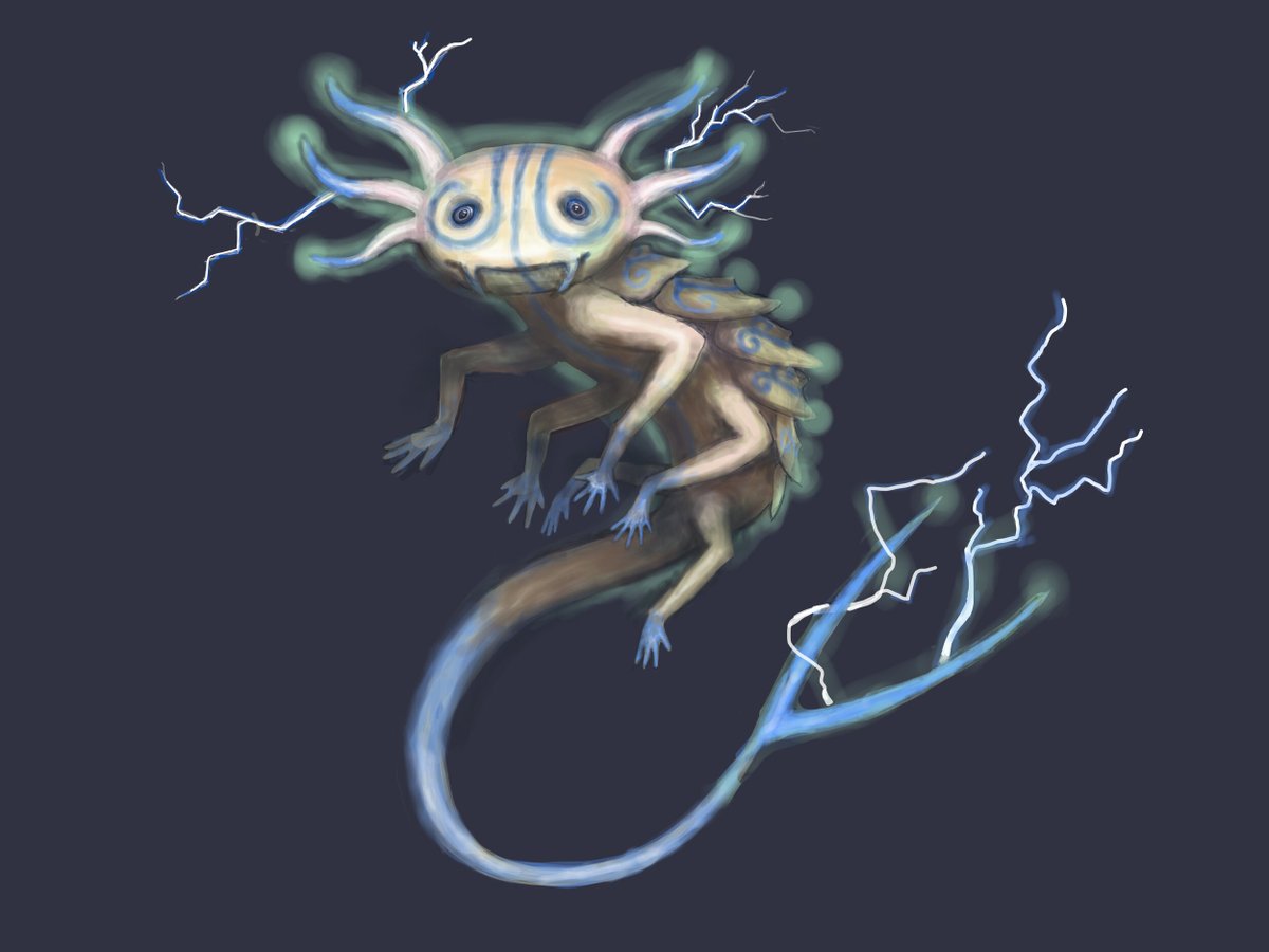 TheASPMC's tweet photo. Hydrovoltaics enjoy playing practical jokes on long time hydroelectric plant staff members, especially when they are manning the hydropower plants alone at night.

Learn more about these shockingly cute #creatures at https://t.co/jMG6OaP0l0!

#magical #thursdayvibes https://t.co/UI70dSnL9R