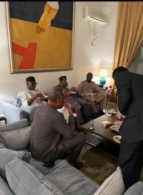 cacnigeria1's tweet photo. The Registrar General/CEO of the Corporate Affairs Commission, Alhaji Garba Abubakar was among selected few Dignitaries invited to grace a dinner in honour of  Ademola Seriki  (Chairman, CAC https://t.co/NIS9BIaMQl
