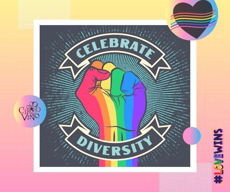 CircoVino's tweet photo. It's #PrideMonth, don't just go to parades but get involved! The fight is not over, we must do daily efforts to achieve equal justice &amp; equal opportunity for the #LGBTTQ community 🏳️‍🌈❤️ Visit @TrevorProject &amp; @ItGetsBetter to look for ways to support.
#withthewinecircus https://t.co/rv0NpxsvwH