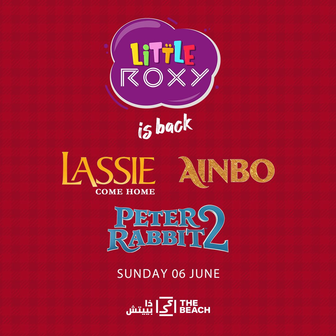 TheRoxyCinemas's tweet photo. LITTLE ROXY IS BACK! 😍

Get your little ones ready for a magical journey at Roxy Cinemas! 

Check out our offers and movies available for the whole family to enjoy this Sunday! 🎬

We also offer a delicious breakfast that the family can feast on! 🥐 

#ExperienceRoxy #LittleRoxy https://t.co/6bhhKIjnMX
