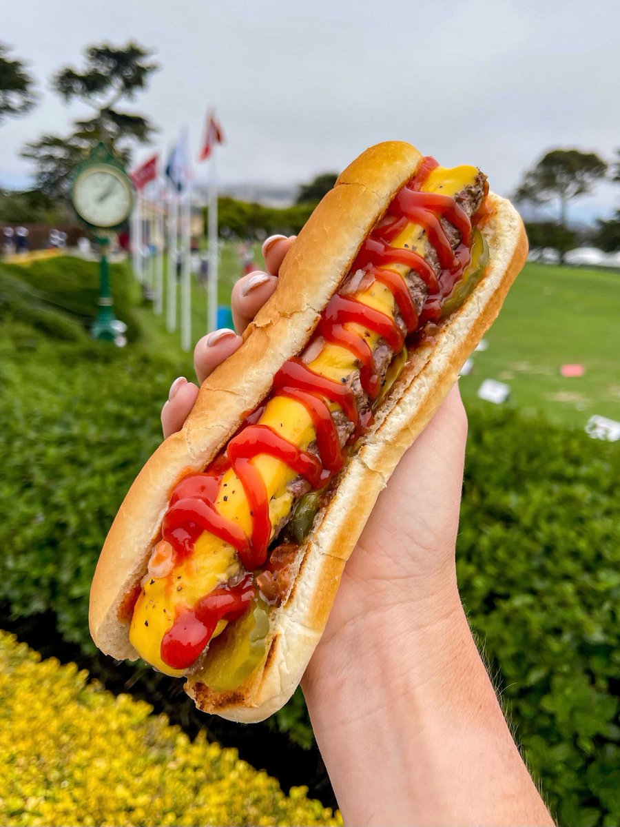 The famed Burger Dog at The Olympic Club tops our list of the best half-way house grub. Check out what other mid-round meals made our guide: glfdig.st/XY8s50F1vN3