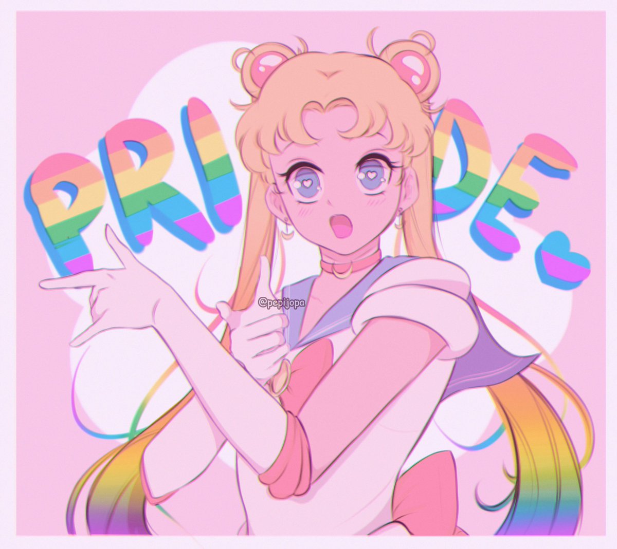 in the name of the moon.... have a happy Pride 🏳️‍🌈🌈✨