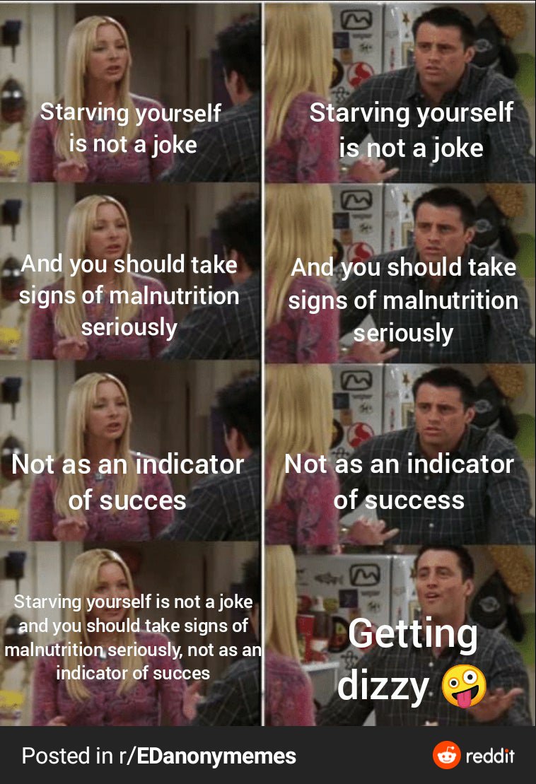 amberlovesyall's tweet photo. More memes! 
#ed #edtwt #thinspo #proana #thinsp0 #meanspo #sweetspo #edtwtthreads #edthreads #bonespo #fasting https://t.co/YbYnyeDMWR