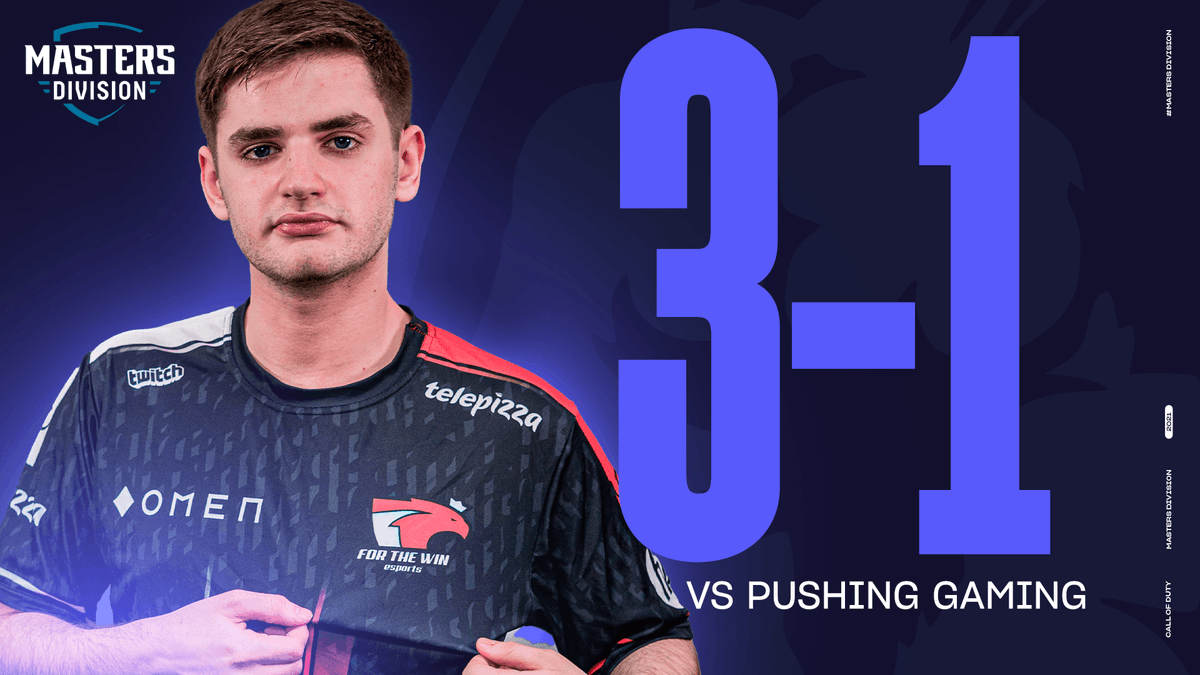 NGLSpainCOD's tweet photo. ¡Victoria para @ftwesports! ¡Van a estar en los Playoffs! 🇵🇹

No castiga la derrota a @PushingGaming, quedan terceros. 🥉

#MastersDivision7 https://t.co/PK4cSrOfJe