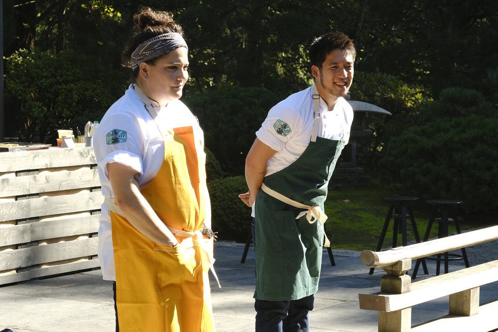 ChefShota's tweet photo. Down to the FINAL SIX 🤯! Who’s tuning in to watch tonight?! Catch it on @BravoTV (or download the app!).

Hey #Seattle - don’t forget to pick up the karaage from @takuseattle😁🍗🔥. 

#TopChef #TopChef18 https://t.co/zemVWL3TDL