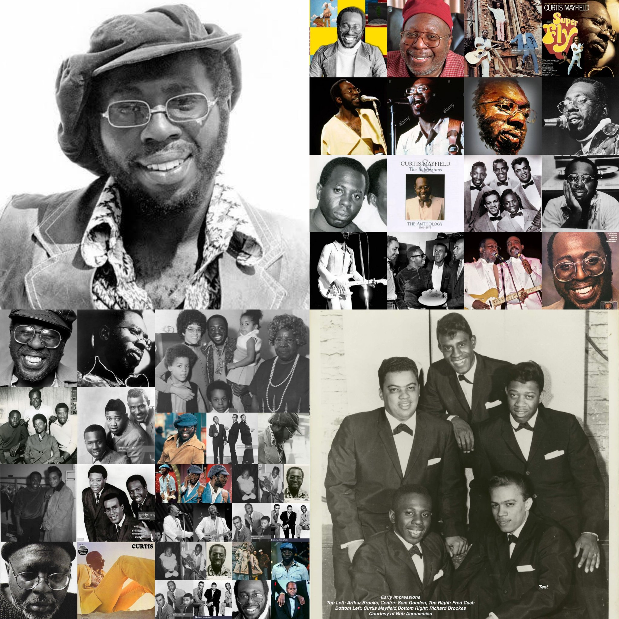 HAPPY 79TH BIRTHDAY TO THE SOUL PREACHER OF CHICAGO: THE LATE GREAT CURTIS MAYFIELD. 